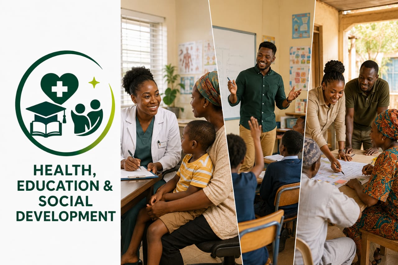 Health, Education & Social Development